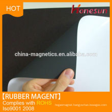 Customized plastic magnetic rubber sheets